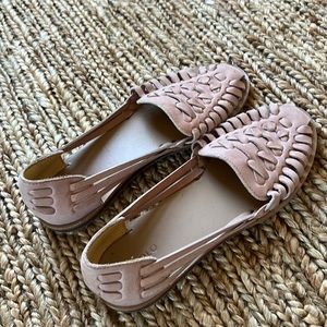 Nisolo Huarache sandals in rose!